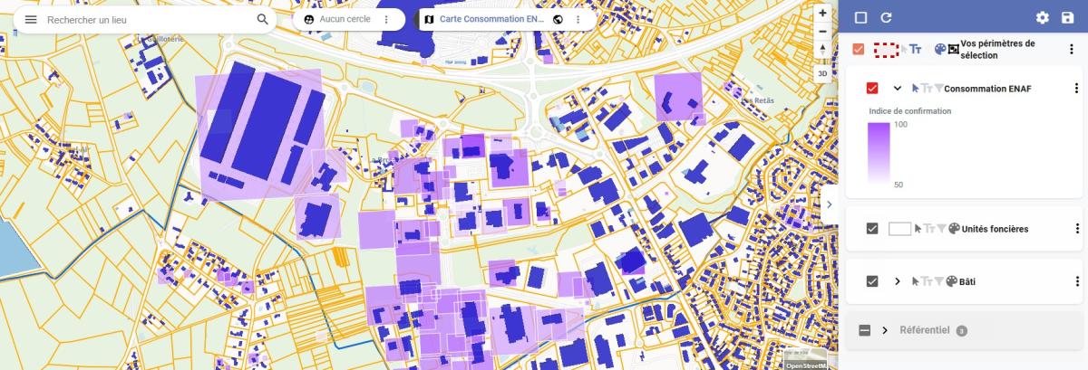 capture d'écran carte conso d'ENAF